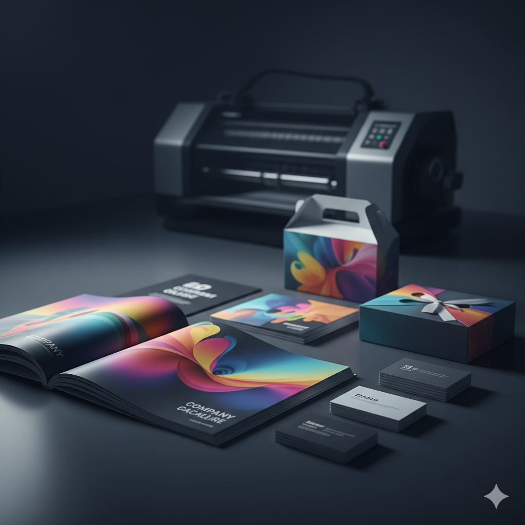 Imagens de alta qualidade de materiais impressos